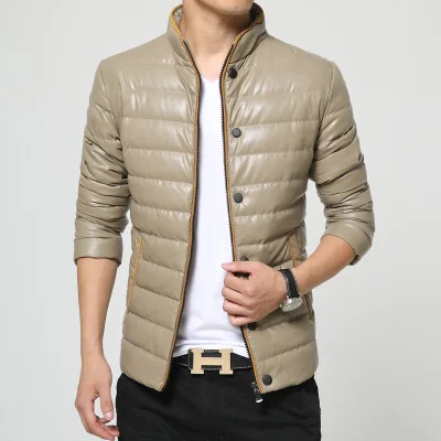 

2016 New High Quality Brand Men Winter Jacket Men Cotton Down Winter Coat Men's Down Parka Plus Size 3XL 4XL 15off