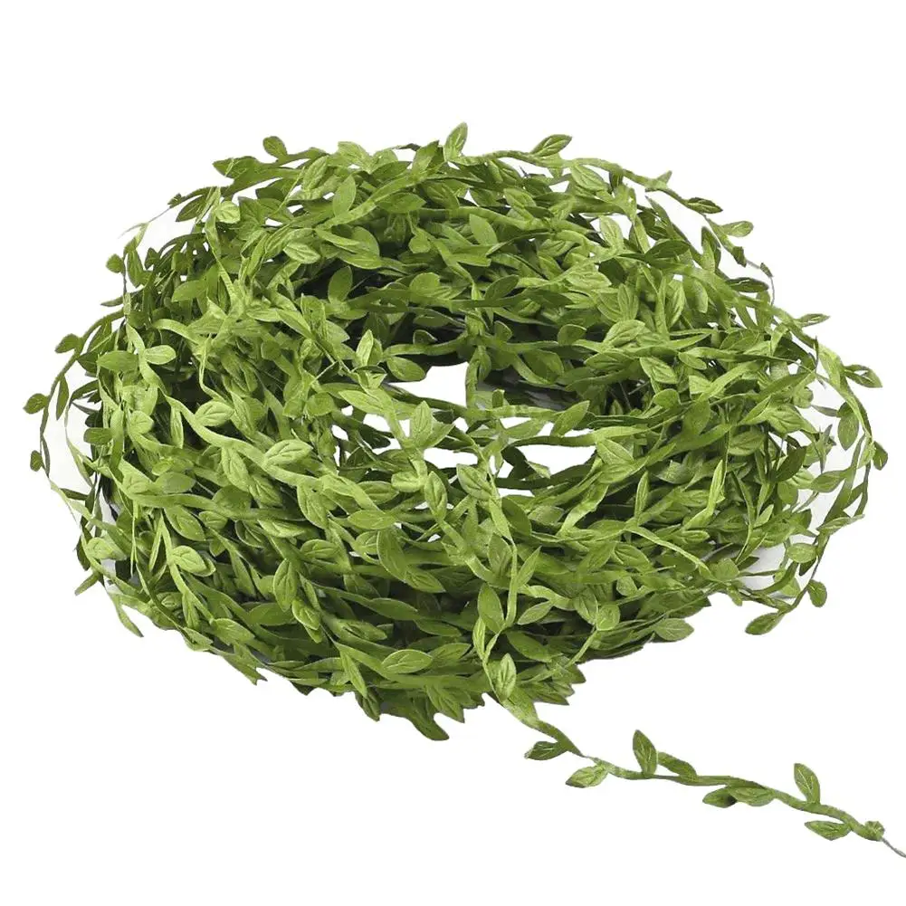 

132ft Artificial Grape Vine Eucalyptus Leaf DIY Garland Garden Weddings Wall Party Decor Hot