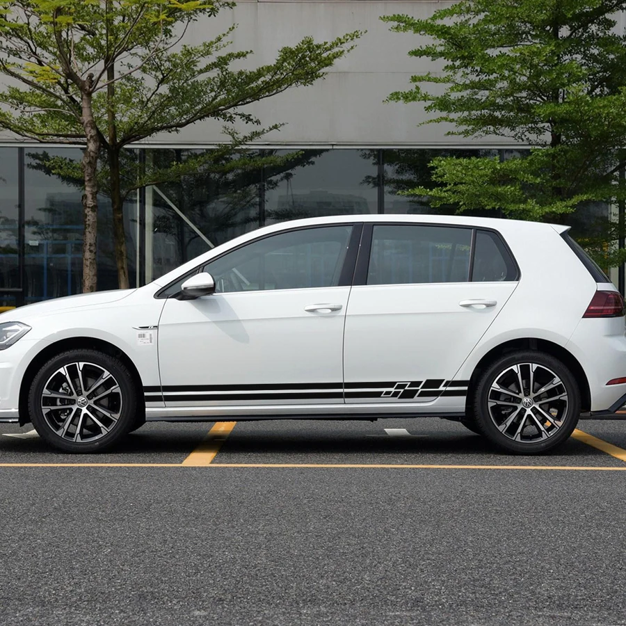 Подходят для Volkswagen Golf Настраиваемые наклейки автомобиля крутые на гоночную