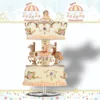LED Carousel Music Box Merry-Go-Round Rotating Horse Music Box Toy Child Baby Gifts Carousel Music Artware Christmas Home Decor 4