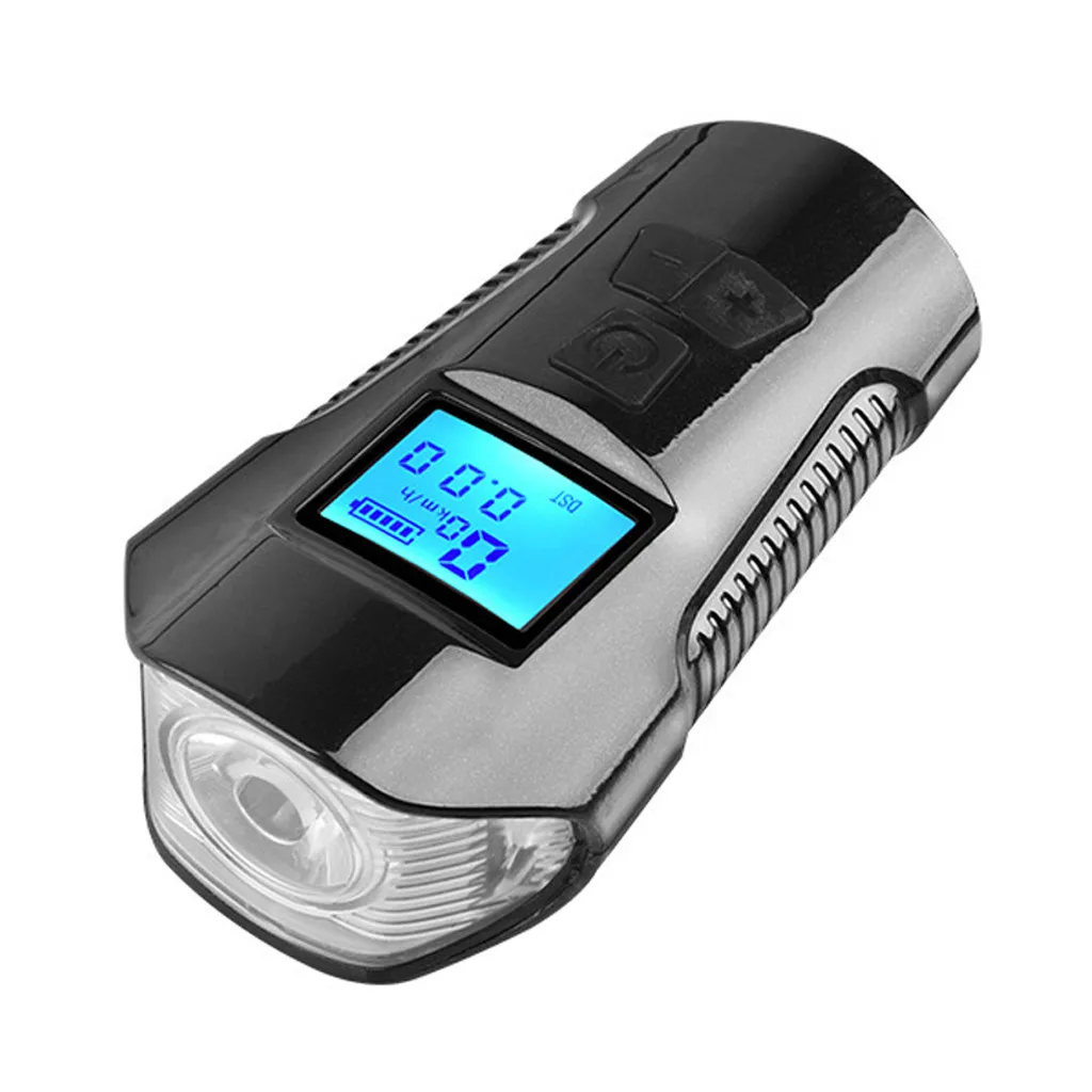 Black Горячая Высокое качество USB перезаряжаемый светодиодный фонарь для велосипеда велосипед свет передняя фара для велосипеда велосипед для кемпинга аксессуары водонепроницаемый - Цвет: Black