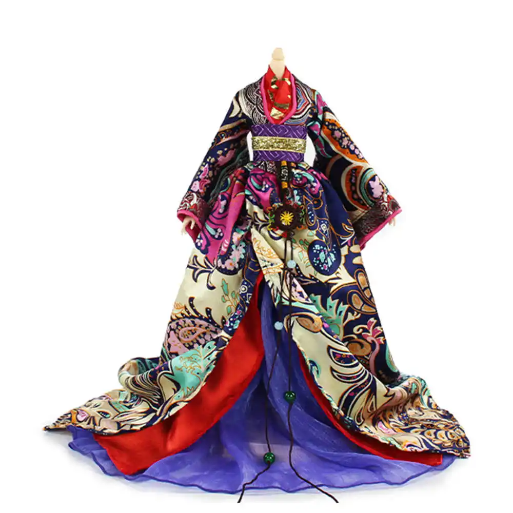 Фортуны дней для 1/4 Восток очарование кукла 35 см высоко китайский костюм набор ручной работы высокое качество reborn Игрушки для девочек Подарки