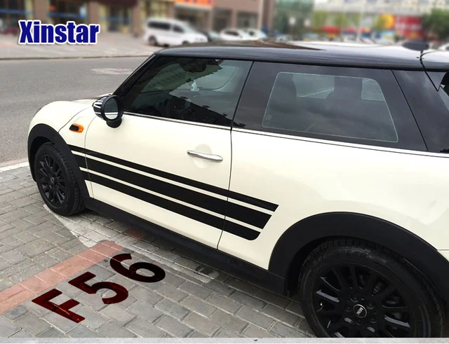 Car Side Strip Sticker Exterior Decoration For Bmw Mini Cooper Car Side Strip Sticker Exterior Decoration For Bmw Mini Cooper Clubman Countryman R55 R56 R60
