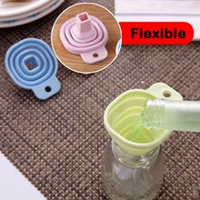 Складная телескопическая Воронка еда Дозирующий жидкий диспенсер пищевые для кухни Выпечка инструменты аксессуары