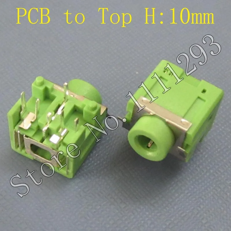 10pcs/lot 5pin Audio Jack With shrapnel for Desktop computer case TV