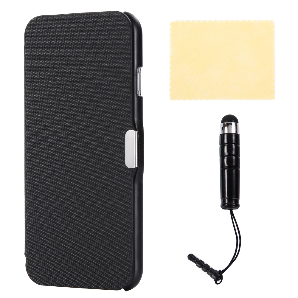 

For iPhone Xs Case for iPhone X 7 Plus 6 6s Plus 5c Case Ultra Thin PU Twill Cover Slim Magnetic Closure Screen Touch Stylu