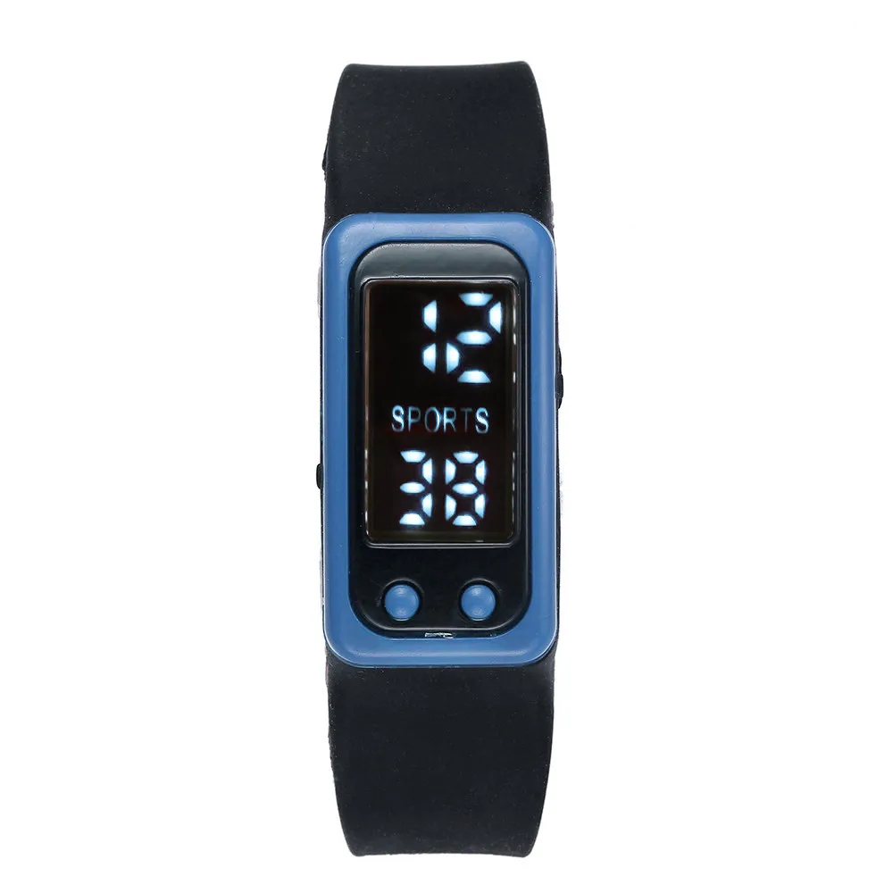 run step watch bracelet pedometer