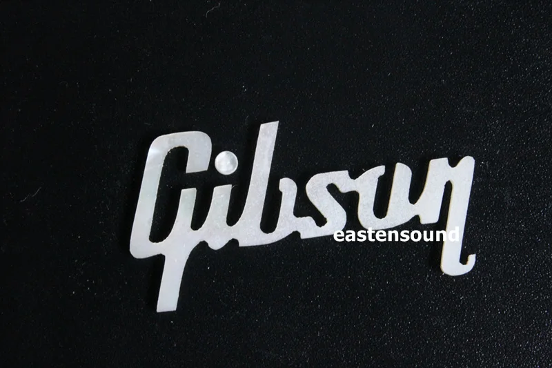 

0.05"/1.3mm thick for G Guitars Peghead Inlay Solid Mother of Pearl Logo