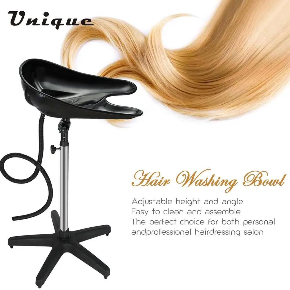 

Adjustable Hair Washing Bowl Deep Shampoo Basin Hair Bowl Portable Bowl Chair for Salon Treatment With Drain Tube YC-230