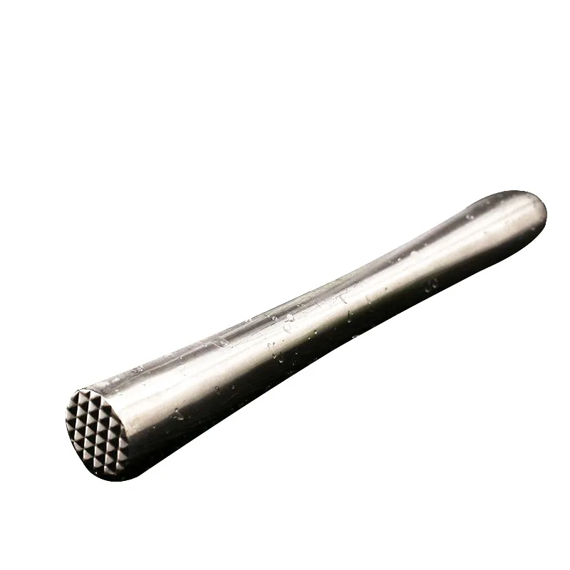 New Long Swizzle Stick Stainless Steel Bar Cocktail Broken Popsicle Fruit Muddlers  DIY Bar Tools 1