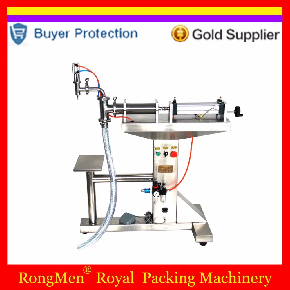 

Standing Water Milk Detergent Chemical Shampoo Juice Oil Eliquid Filling Machine Semi Automatic Pneumatic Piston Filler