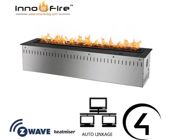 

Inno living fire 48 inch open haard bio ethanol fireplace remote control