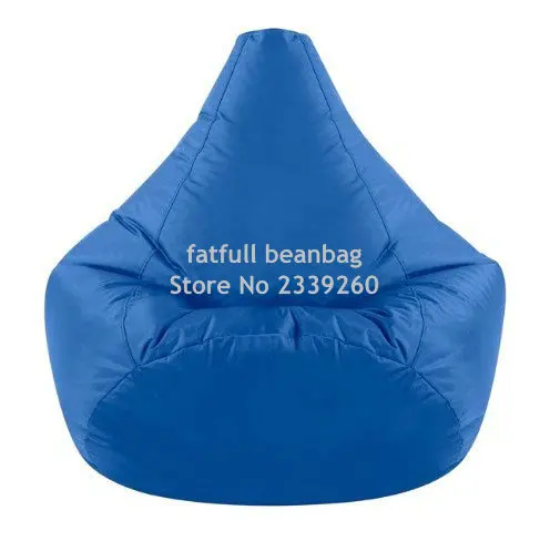 

Cover only No Filler - cobalt blue adults funny and easy bean bag chair