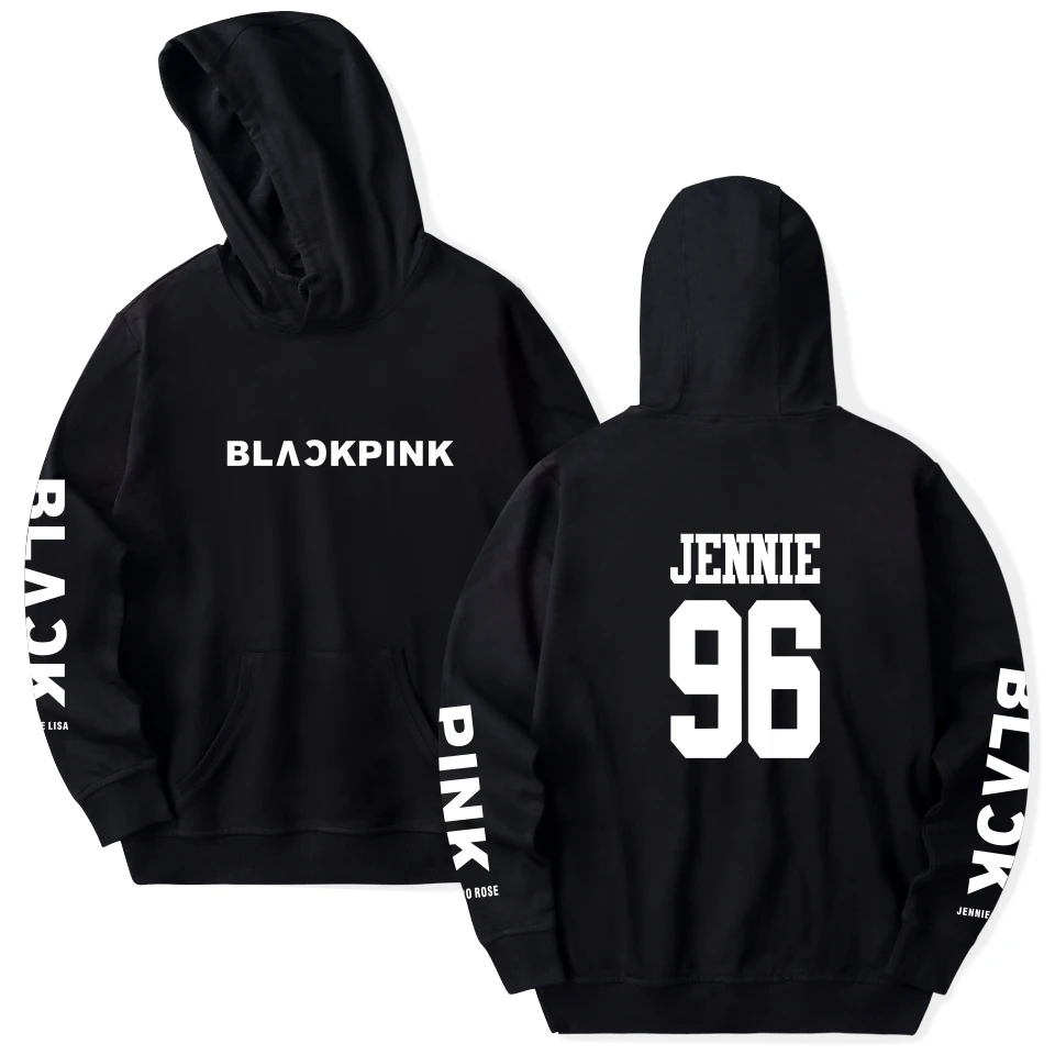  Blackpink Hoodies Sweatshirts Women K-pop Korea Hoodie Blackpink hoodie sweatshirt men Hip-hop Kpop