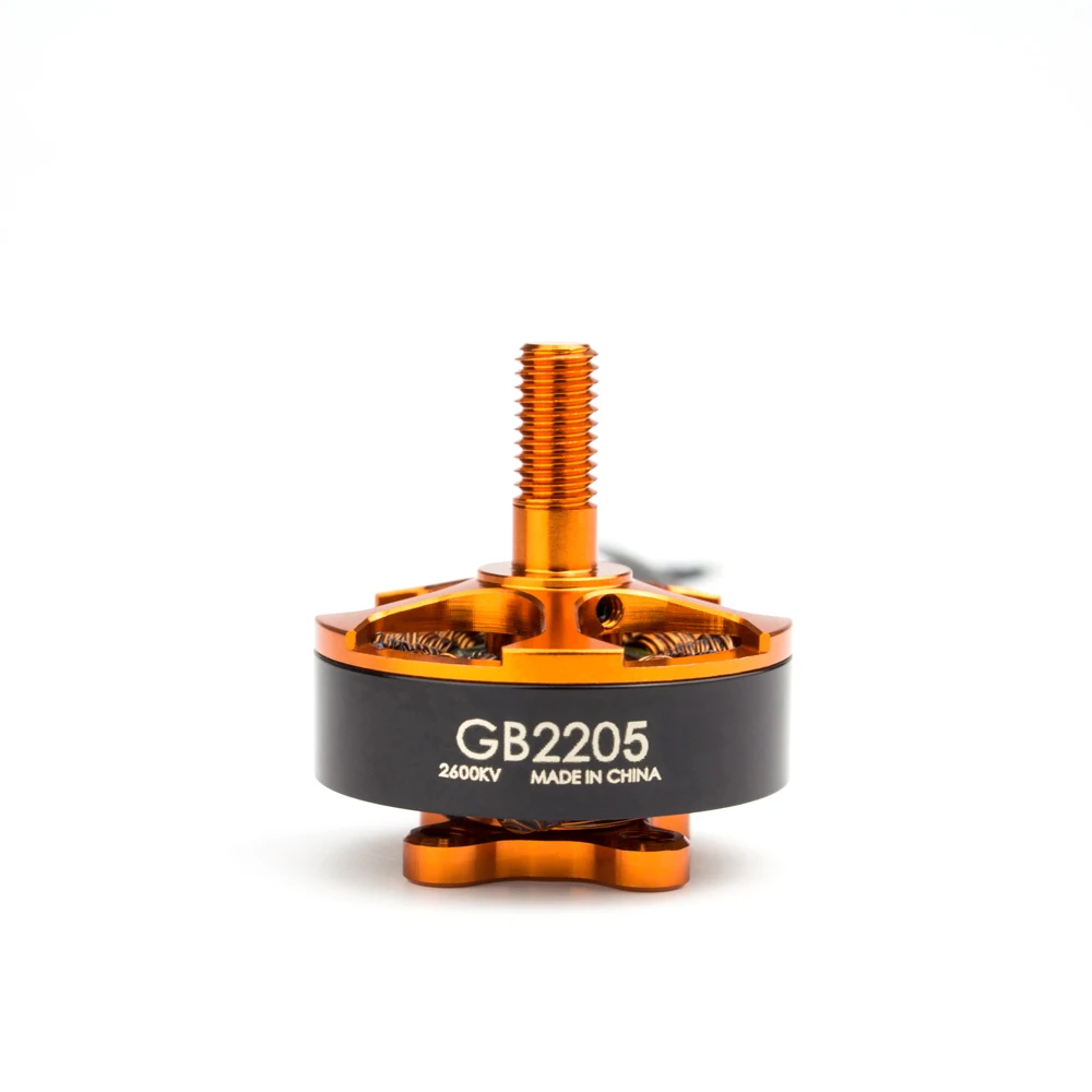 Official Emax Brushless Motor Emax GB2205 Excelvan GB2205 CW Brushless Motor for FPV RC Drone - Black 2600KV