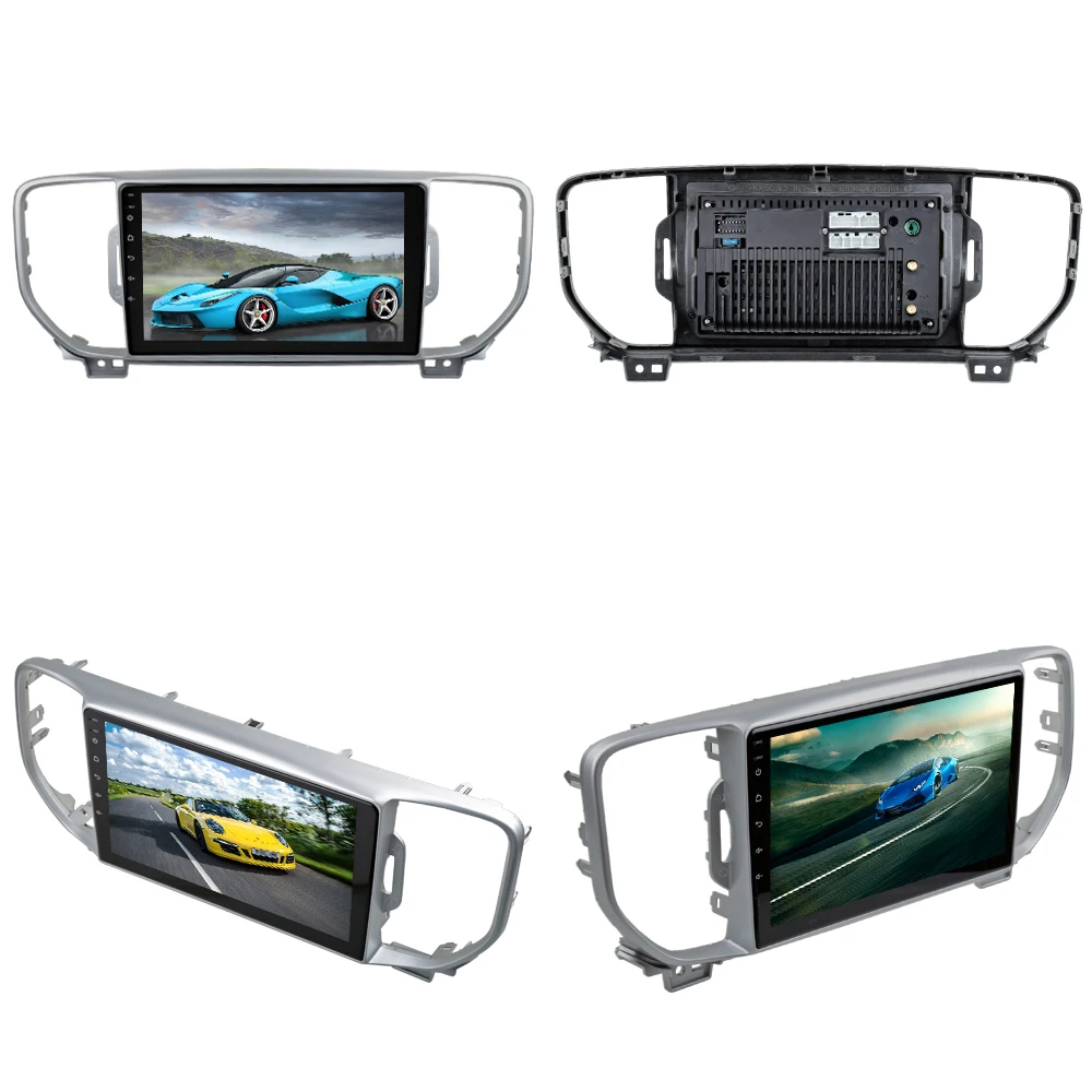 Clearance Sinosmart  Android 8.1 2Din IPS/QLED 2.5D screen car gps radio navigation player for Kia Sportage QL/R/KX5 2010-2019 1