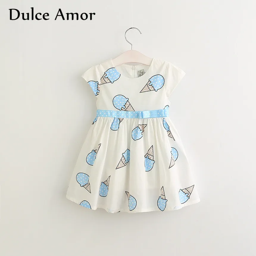 Dulce Amor Summer Cute Girls Dress Kids Baby Girls Clothes Short Sleeve Ice Cream Print Princess Dress Kids Dress For Girl HTB15VGrSXXXXXcyXVXXq6xXFXXXX - Dulce Amor Summer Cute Girls Dress Kids Baby Girls Clothes Short Sleeve Ice Cream Print Princess Dress Kids Dress For Girl