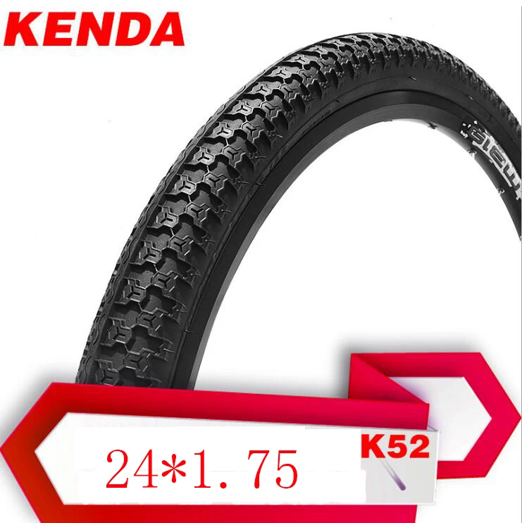 KENDA K52 велосипедной шины с защитой от 20/24/26*1,75/2,125 Сверхлегкий BMX MTB горный велосипед шины bicicleta велосипедные Hi-Q - Цвет: 24175