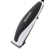 Kemei KM-08-51 черный+ белый ABS 220-240V 50Hz электрическая бритвенная головка Парикмахерская Машинка для стрижки волос