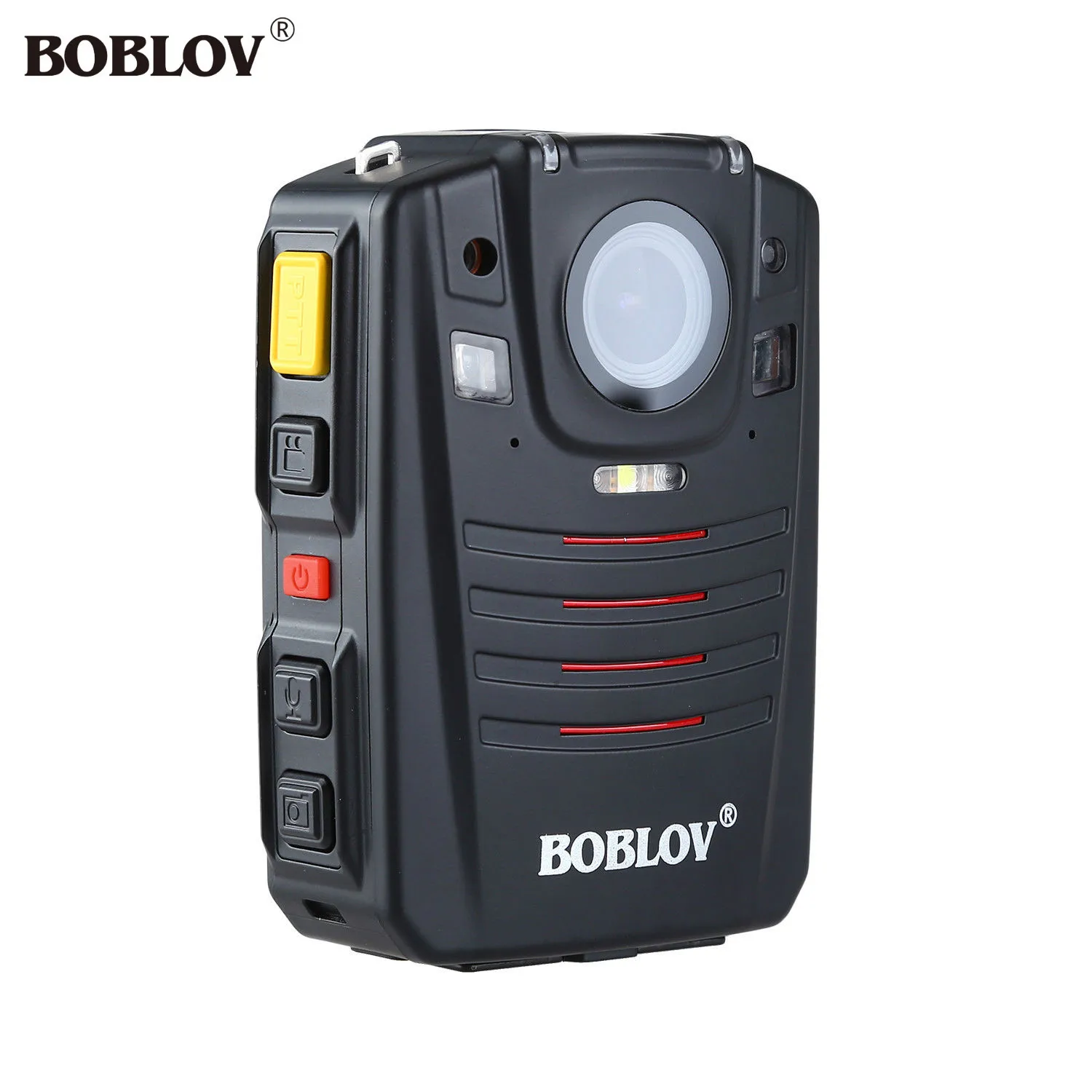 

BOBLOV HD66-07 2.0 Screen Body Camera Ambarella A7L50 Night Vision IR Video Audio Recorder 32GB GPS Remote Control Police Camera