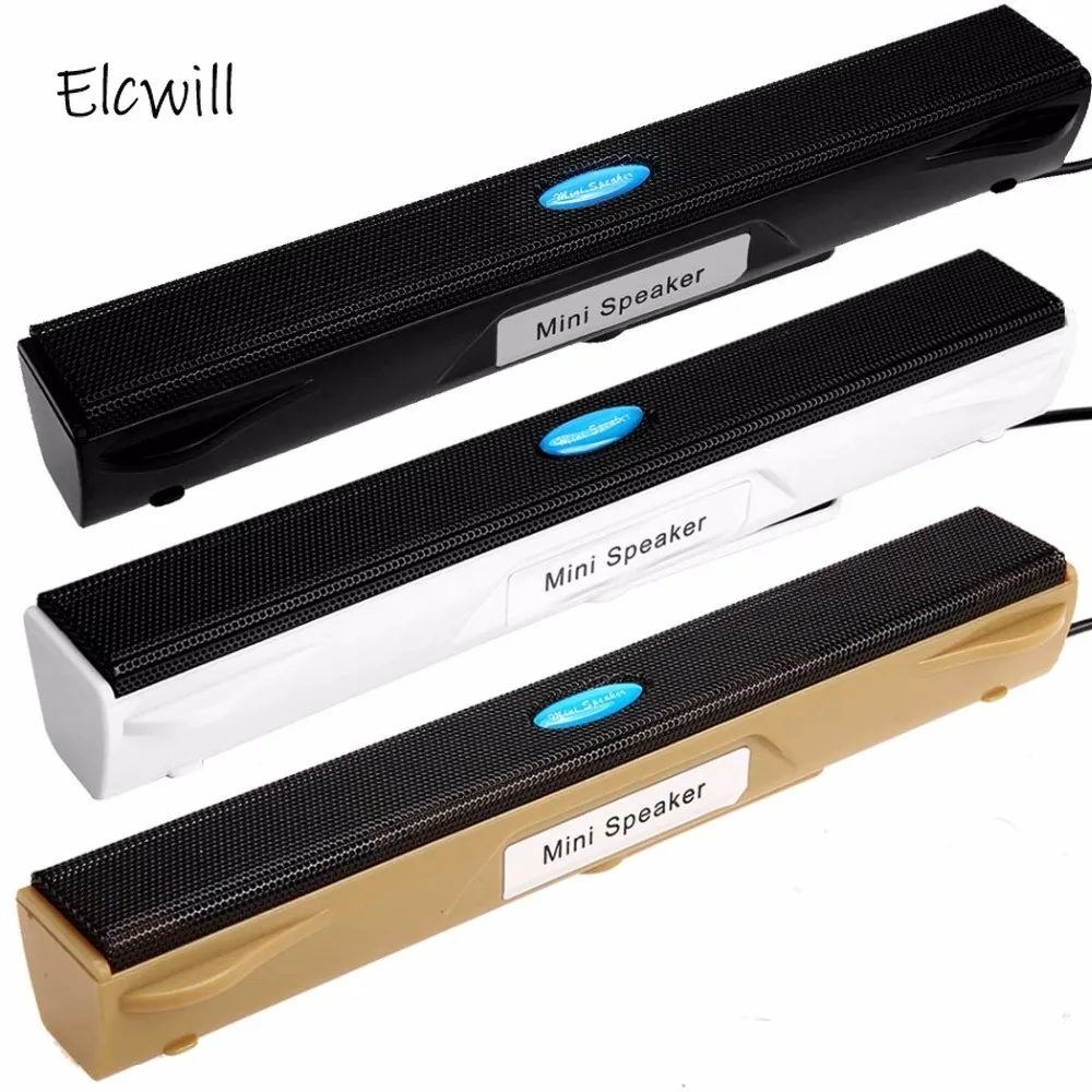 

Hot Wired USB Speaker Music Player Amplifier Loudspeaker Sound Box Bar for Computer Desktop PC Notebook Laptop