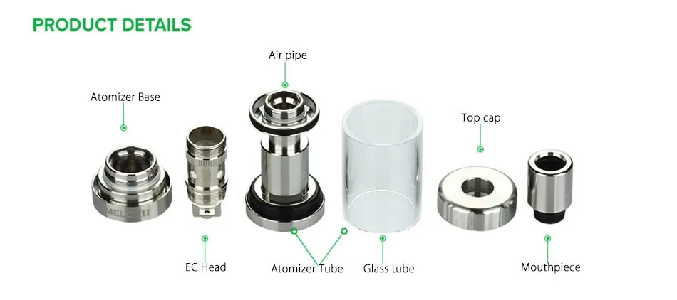 Eleaf Melo 3 Atomizer - 4ml4