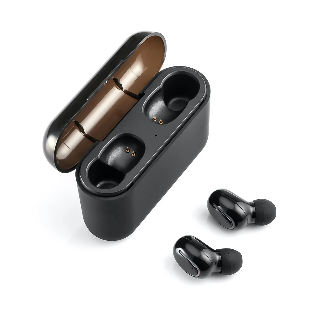

2019 New Simple Stereo Sports Bluetooth Headset with Mobile Power Wireless TWS Earphones Bluetooth 5.0 Mini Headset In-Ear BLWH