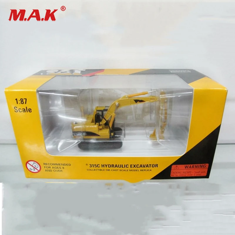 Collection Diecast 1/87 Scale 315C L Hydraulic Excavator Diecast Model 55107 Type Truck Car Vehicles Diecast Model