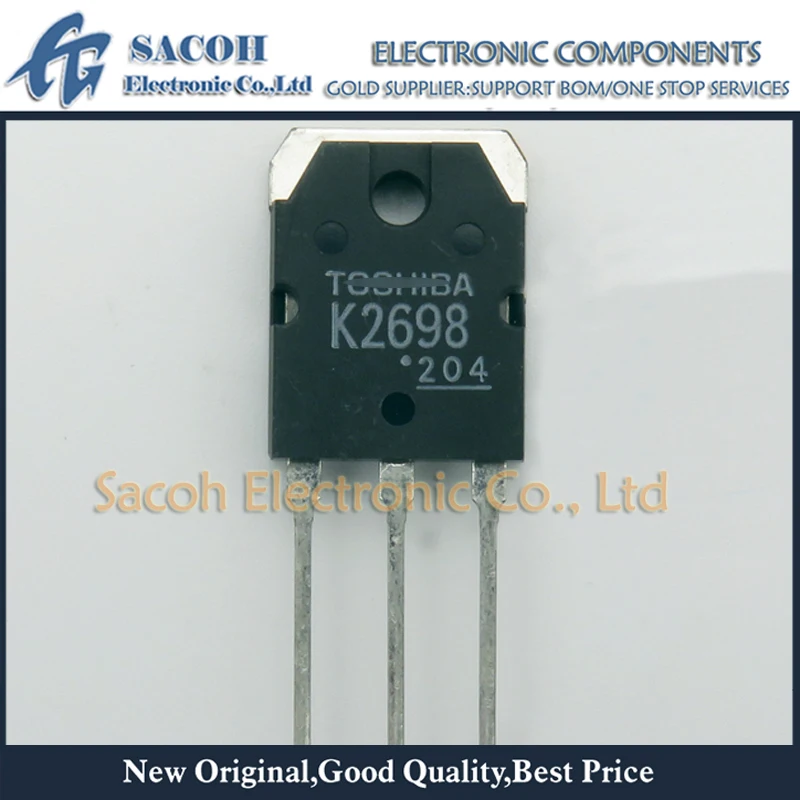 Free Shipping 10Pcs 2SK2698 or TTK2698 K2698 2SK2699 K2699 TO-3P 15A 500V Power MOSFET | Электроника