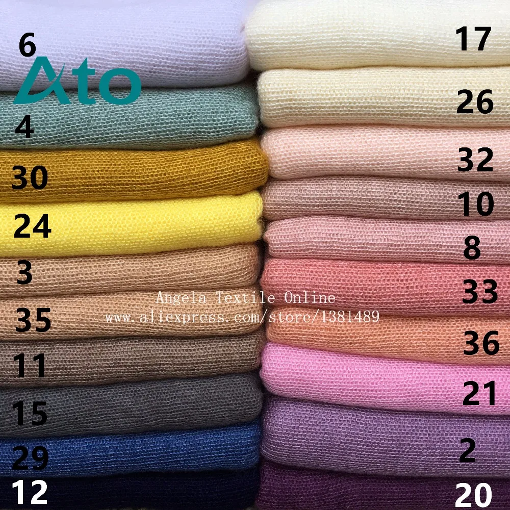 Soft Wool Knitted Fabric Newborn Baby Photography Photo Props Backdrop