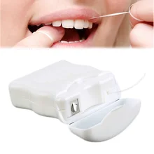 Портативный стоматологический Стик для зубной нити межзубная щетка Зубы мятный вкус стоматологический Стик для зубной нити зубочистка Стоматологическая 50 м зубная нить Уход за полостью рта