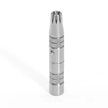 Портативный триммер для носа руководство Нержавеющая сталь удаления волос в носу Для мужчин бритья вращающиеся волос в носу бритвы