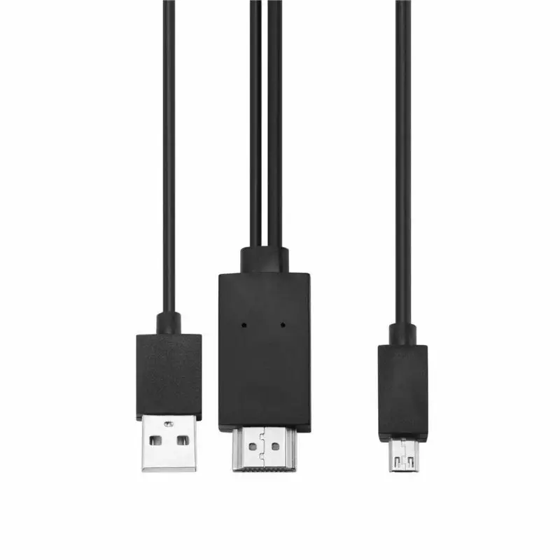 Микро USB к HDMI кабель 1080P MHL HDTV кабель адаптер конвертер для samsung huawei sony htc LG