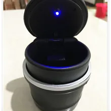 Новая автомобильная пепельница со светодиодной подсветкой с специальная коробка для хранения для mazda CX-5 nissan x-trail t32 skoda ford renault subaru kia sportage 3 kia rio