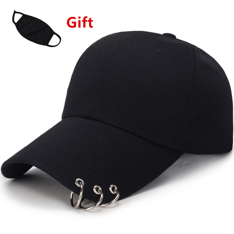 

Mask as Gift Rapper Bboy Popper Locker dancer DJ Kpop three rings baseball cap men women hip hop cap sun hat