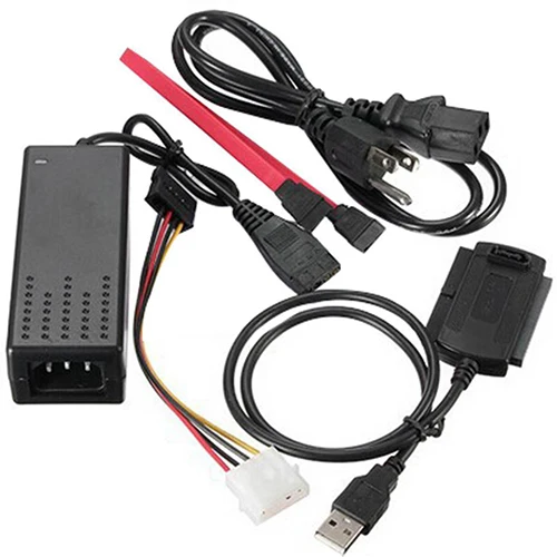 

USB 2.0 to SATA IDE Adapter Converter Cable for External Hard Disk 2.5/3.5 inch