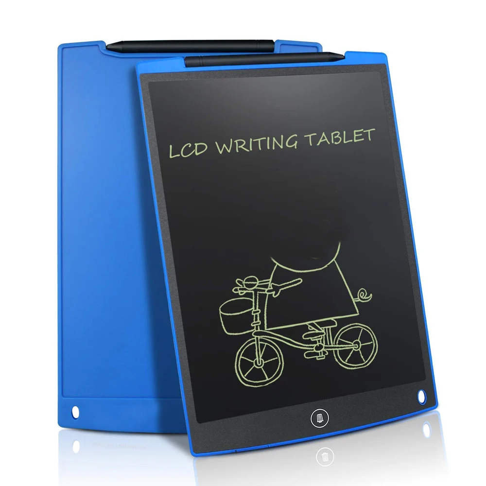 

LCD Writing Board 12 Inch Digital Graphic Drawing Message Board Handwriting Pad Portable Electric Board For Children Gift