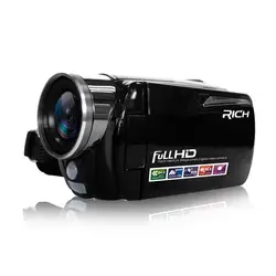 Портативная Инфракрасная видеокамера 1080 P HD 16x Zoom 3,0 ''TFT lcd Цифровая видеокамера камера DV DVR Поддержка для ночной съемки