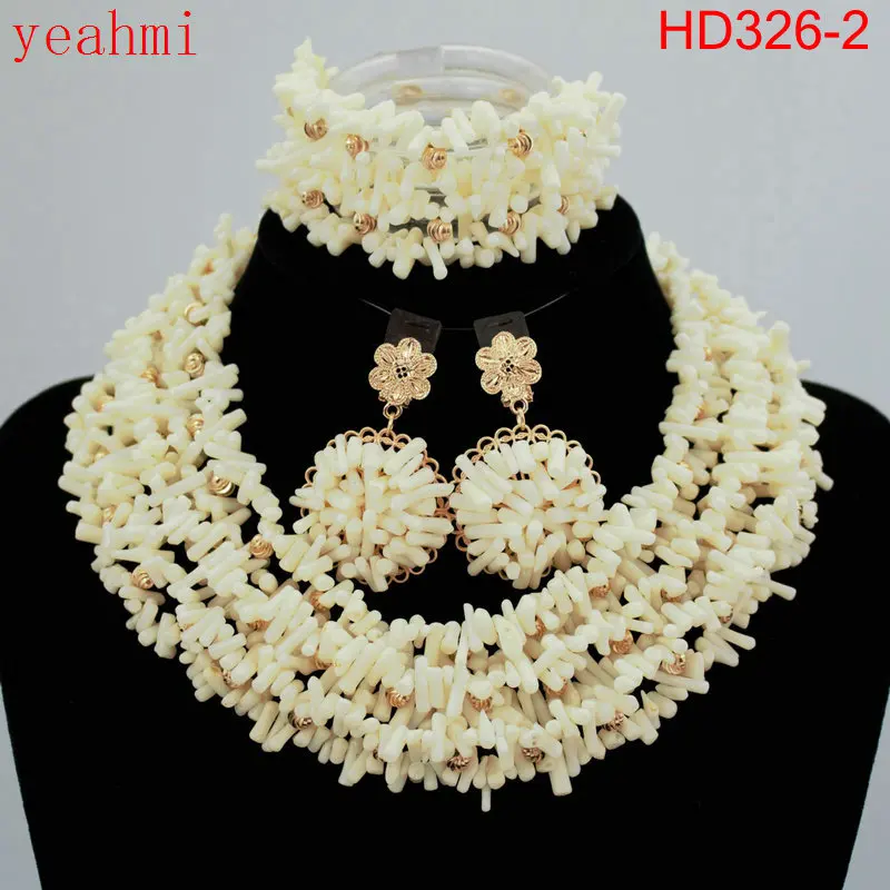 Nigerian Beads Necklace Set 