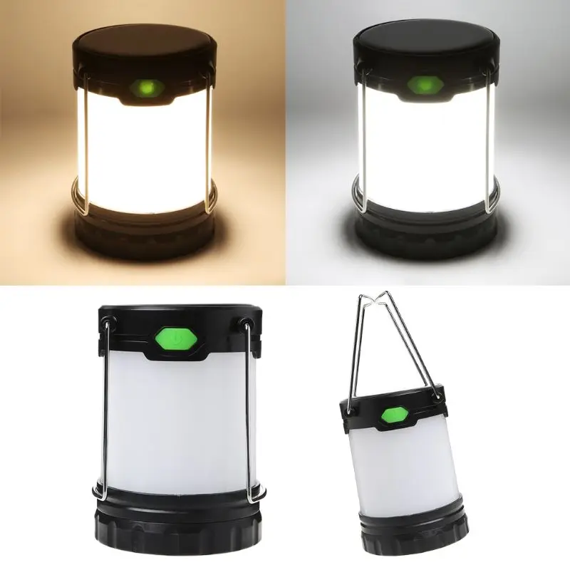 

Portable LED Camping Light Outdoor Lamp Lantern USB Rechargeble Battery Operated Waterproof Flashlight For Tent Night Work