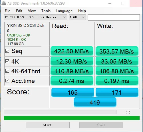 Ручная работа MLC FLASH FUSB SSD U диск Портативный SSD 128 Гб 4K высокая скорость может установить операционную систему USB загрузки