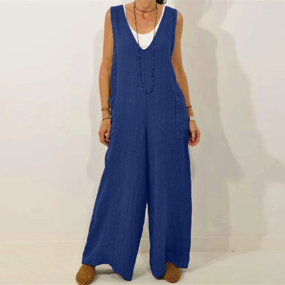 one piece cotton jumpsuit