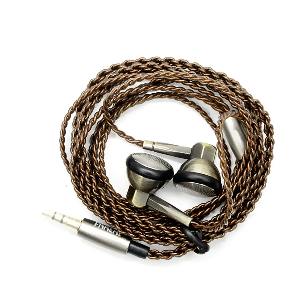 

FAAEAL Datura-X 32ohm Metal HiFi Earphone DIY Earbuds In Ear Earphones Dynamic Flat Head Plug Earbud Music Earphone