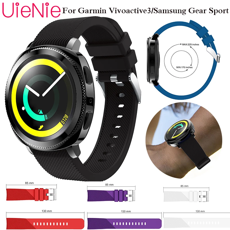 

New watch band 2018 sport soft silicone watch strap Replacement Wristband Wrist Strap For Samsung Gear Sport 20mm watch band