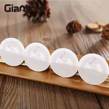 Giantree 10 шт. 13,56 МГц ISO NFC стикер s круглый белый 26 мм NFC тег Пустой стикер карты Чтение/запись для Android телефонов планшет