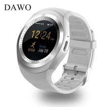 DAWO Y1 Bluetooth Smart Watch Sleep Monitor Pedometer With Whatsapp Facebook Men Women 1.54 inch Touch Screen For IOS Android
