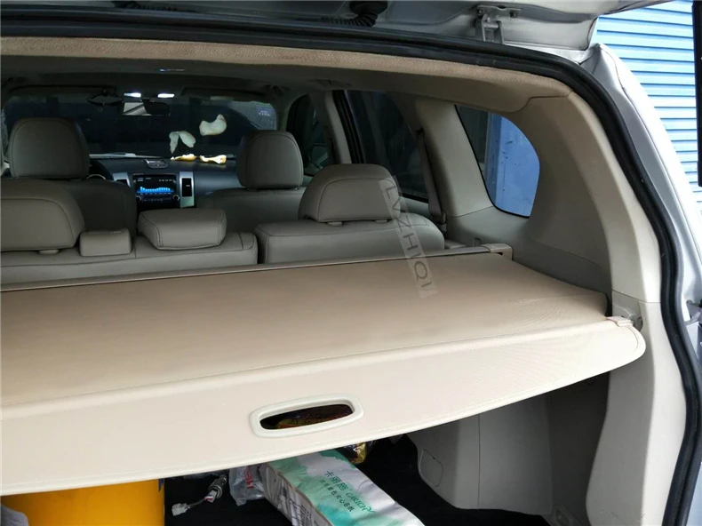 Автомобильный задний багажник защитный лист для багажника Крышка для Mitsubishi Outlander 2007 2008 2009 2010 2011 2012 Высокое качество авто аксессуары