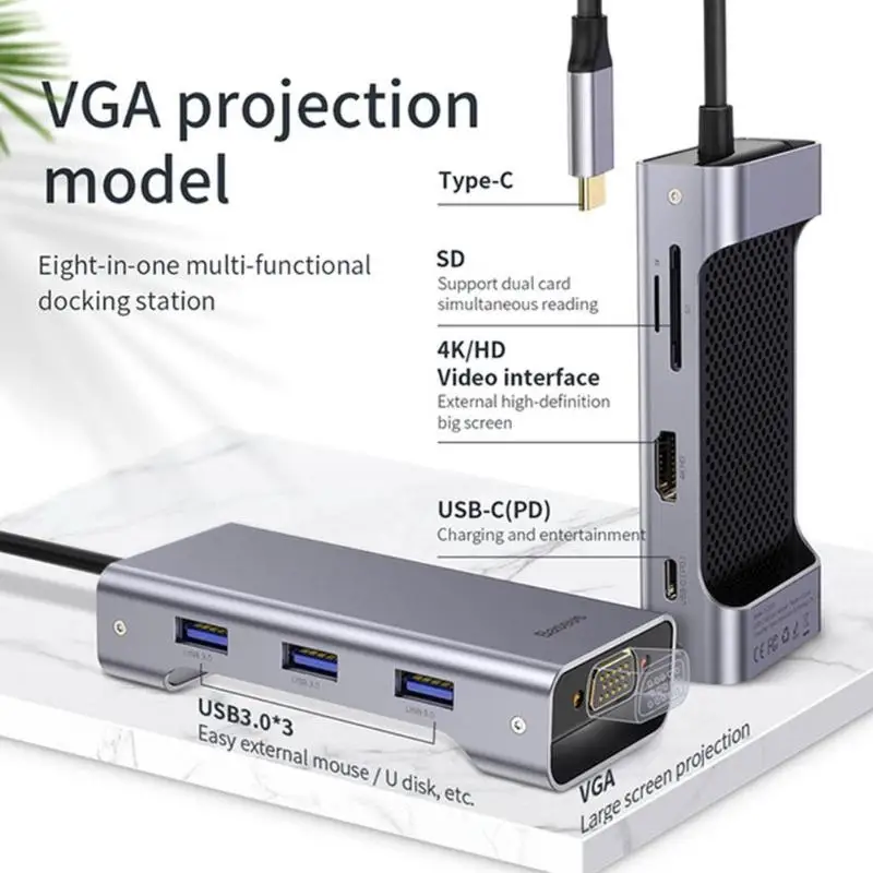 

Baseus USB-C Splitter HUB Multi USB C to USB3.0 Type-C HUB Splitter Type-C HUB For MackBook Pro Air USB Hub Phone Laptop Adapter