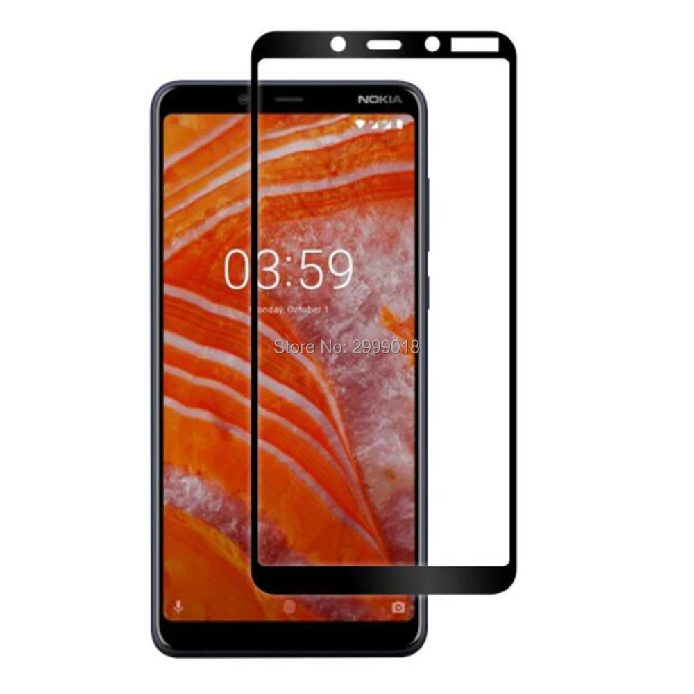 Nokia 3 1 стекло Plus для защиты экрана Nokia3.1 TA 1104 1113 Закаленное пленка|Защитные стёкла и
