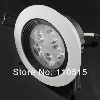 

15W 5x3W AC110V 220V Cool Warm White LED Downlight Recessed Light LED Ceiling Lamp For Home Foyer Indoor Lighting Showcase Lamps
